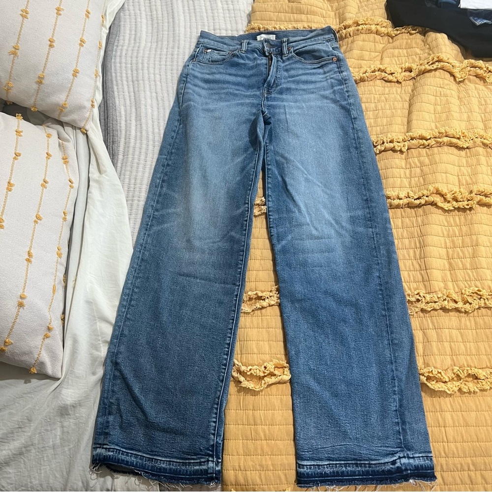 AE 77 Stovepipe Jeans EUC